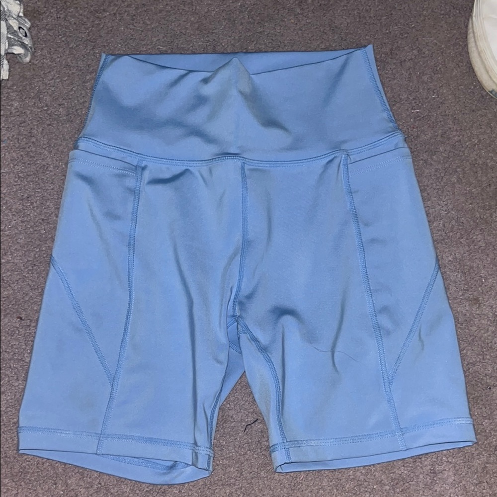 Blue Women's Athletic Shorts